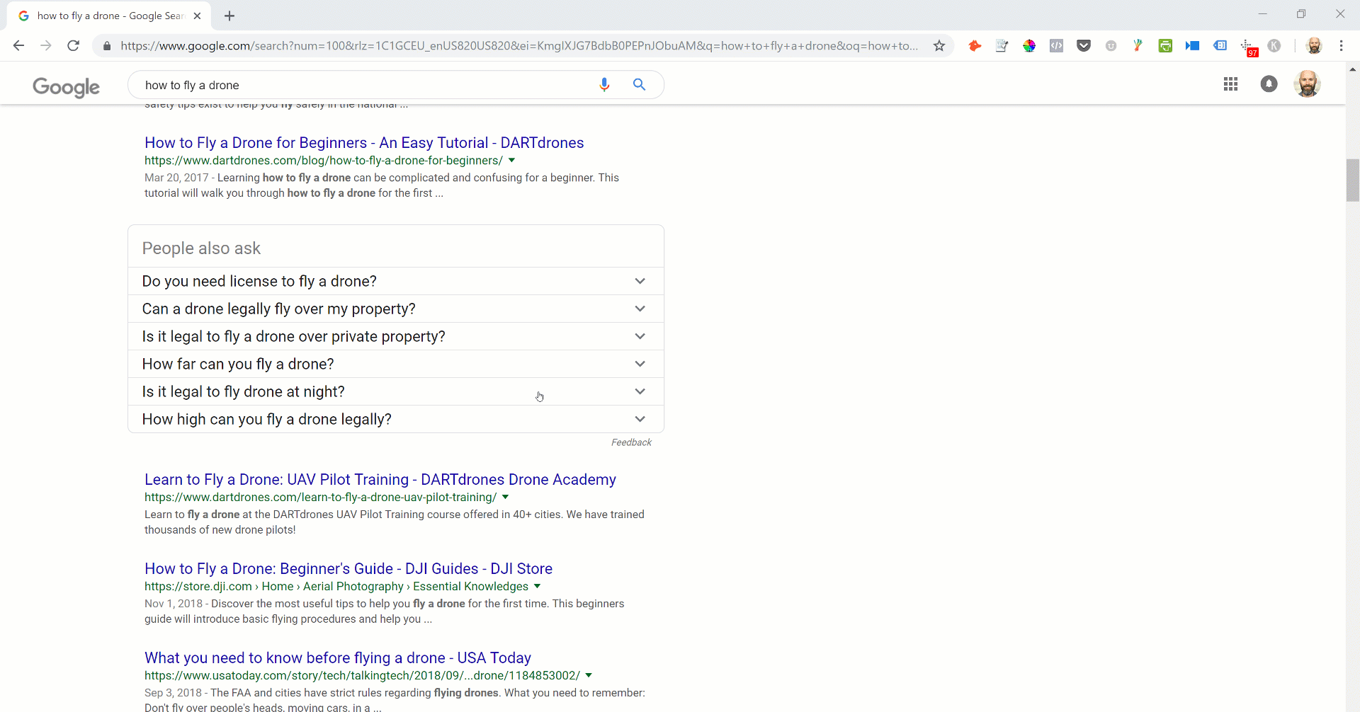 People Also Ask expand