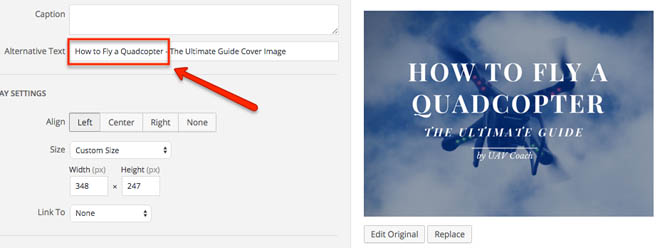 Optimize image alt text Optimize image alt text