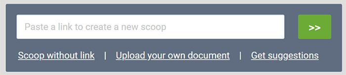 Suggesting content in Scoop.it Suggesting content in Scoop.it