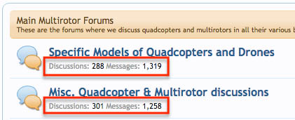 Examples of engaged forum threads Examples of engaged forum threads