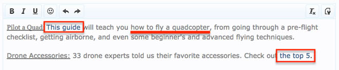 Example forum comment Example forum comment