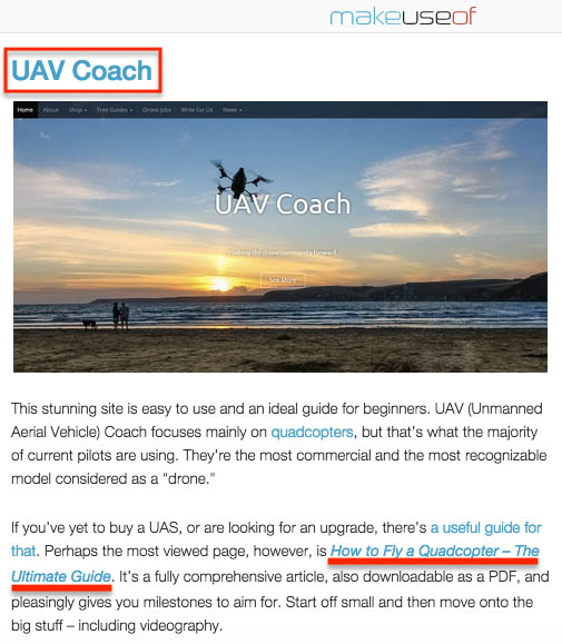 Case study: earning passive links Case study: earning passive links