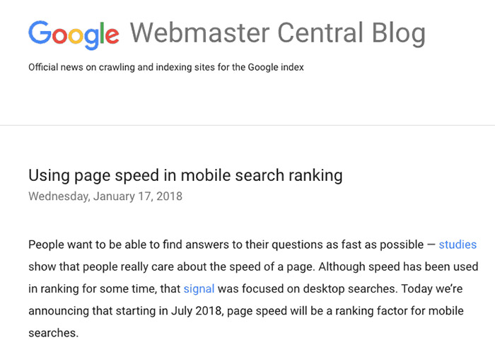 Google Webmaster Central post Google Webmaster Central post
