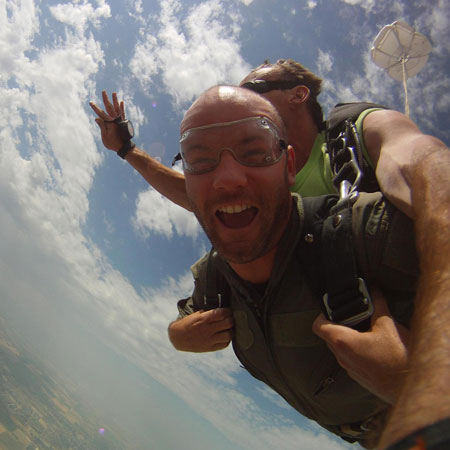 Involuntary skydiving