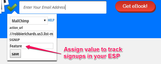 feature box sign up source