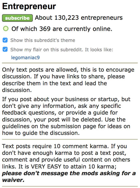 Submitting content to subreddit