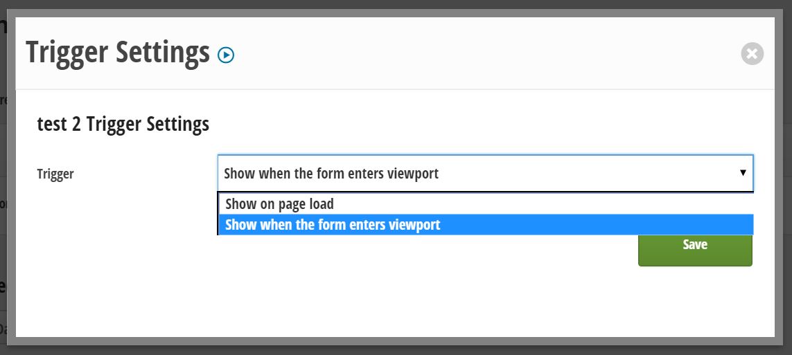 Thrive Leads footer form placement