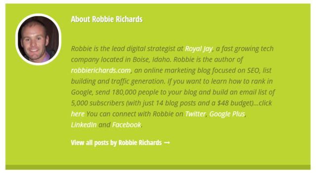 List building with guest post By-lines