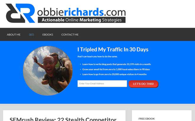 List building with the Feature Box