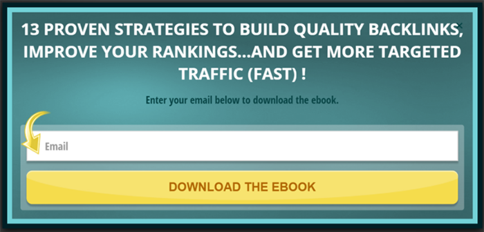 Email popup without an image