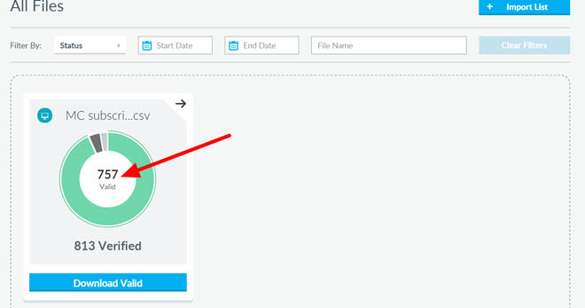 Verify giveaway contestants with BriteVerify