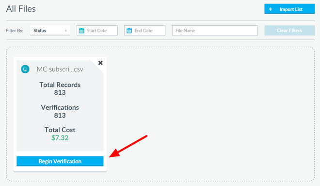 Verify giveaway contestants with BriteVerify