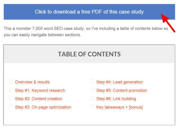 Two-step lightbox example