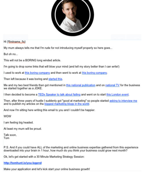 Autoresponder email 3