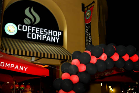 Major chain coffee store