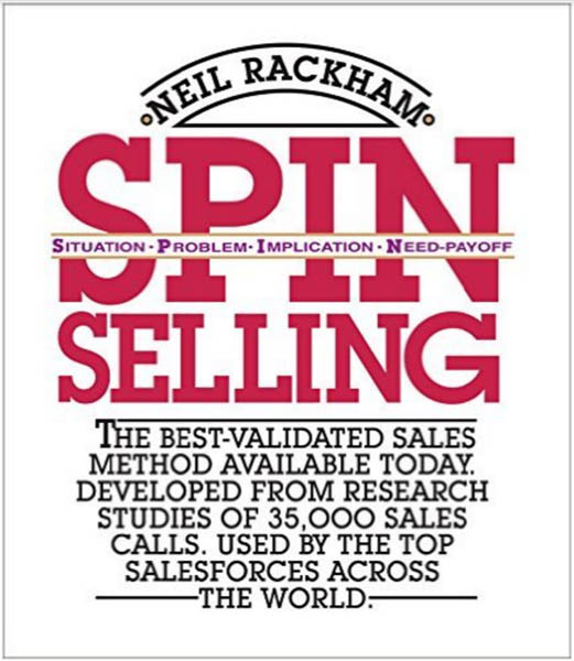 Spin Selling book for sales training