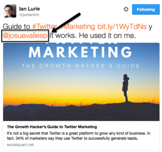 Ian Lurie sharing post