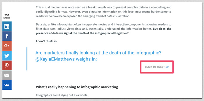 Encourage social media engagement