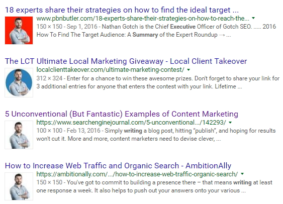 Reverse image search for guest posting