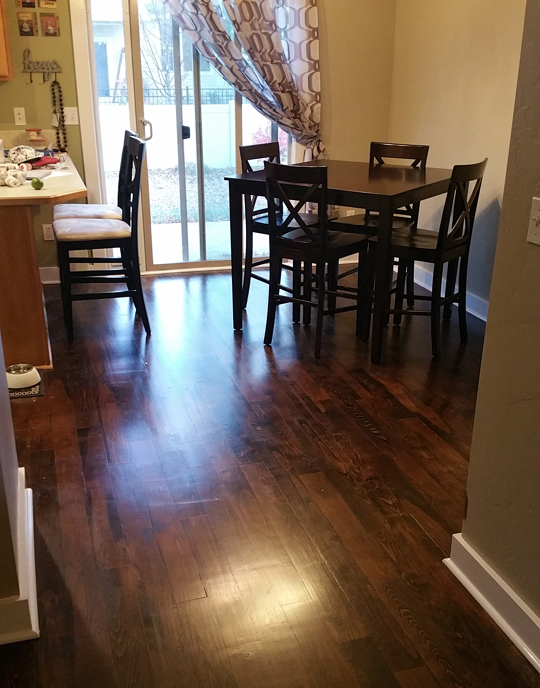 Picture of finished hardwood floors