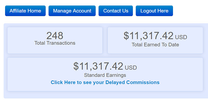 Smart Link revenue stats