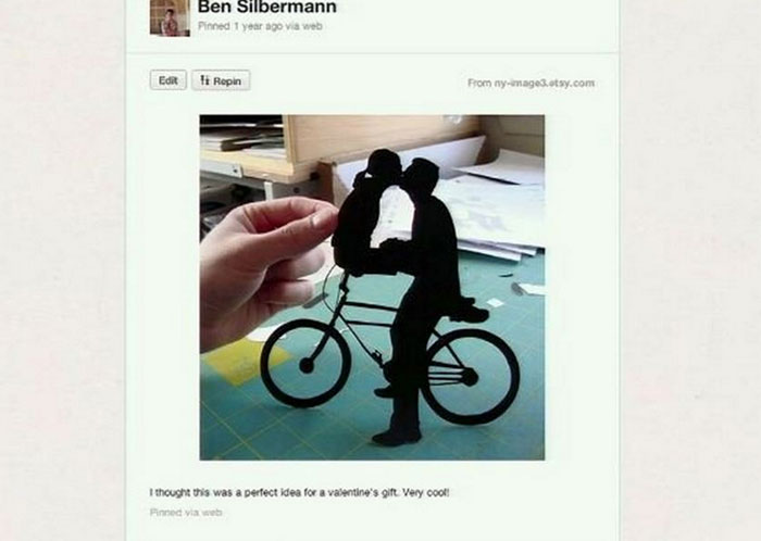 Pinterest - early version