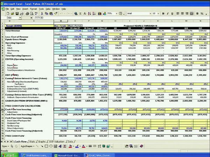 Too many spreadsheets