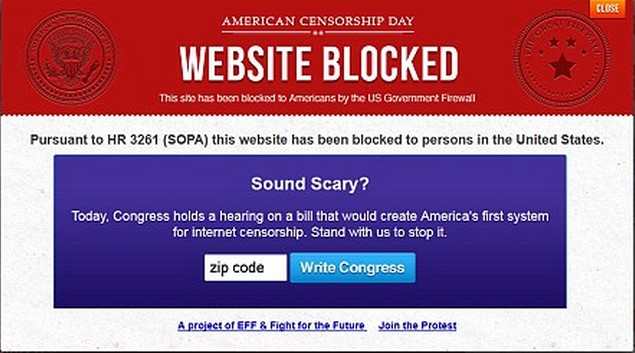 SOPA legislation