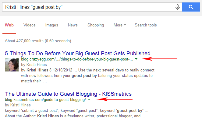Finding guest post placements for industry influencers with search operators