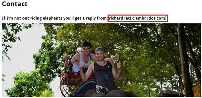 Richard Marriott contact page