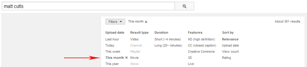 Searching for influencers in YouTube