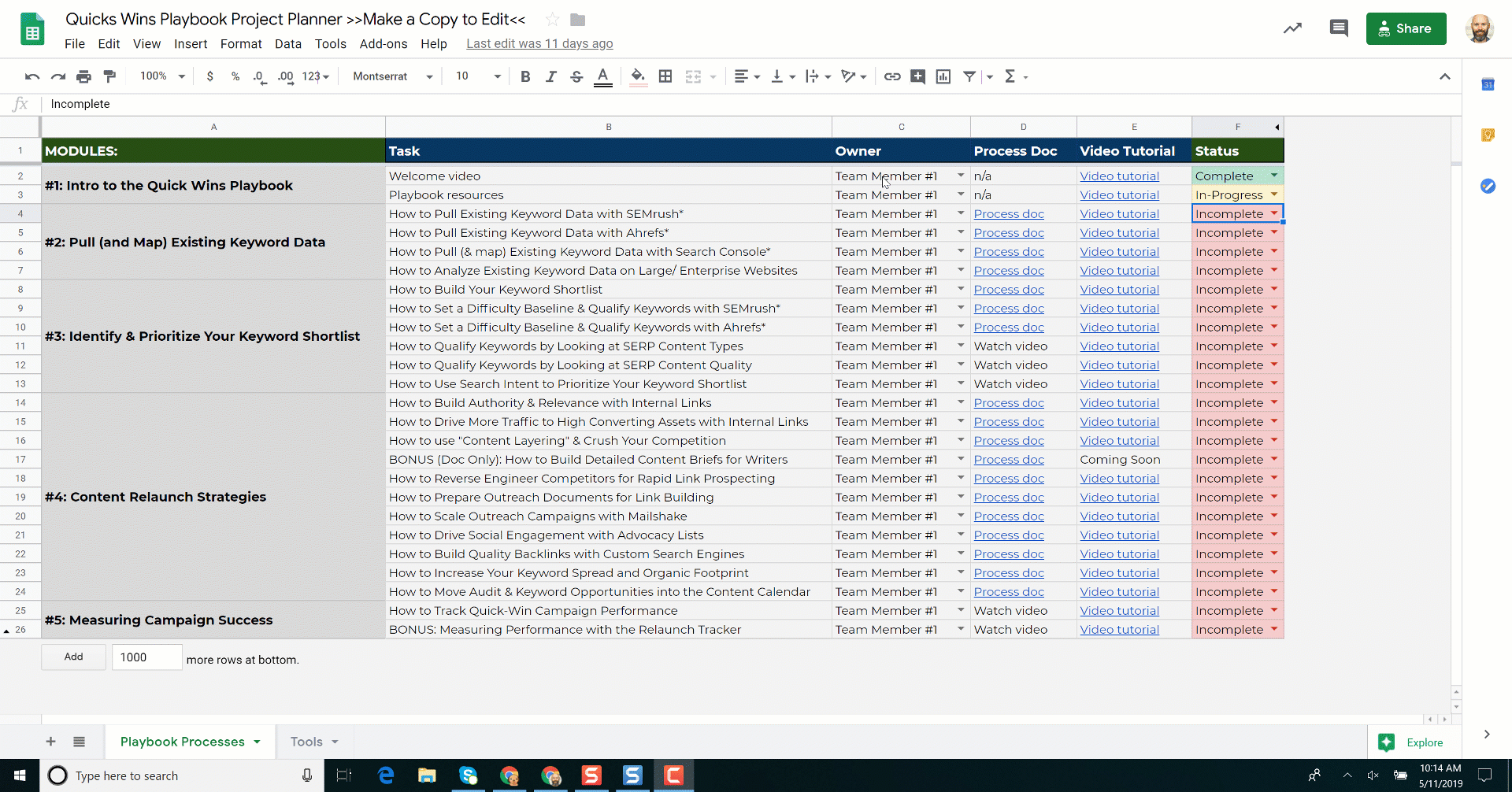 Quick Wins Playbook gif Quick Wins Playbook