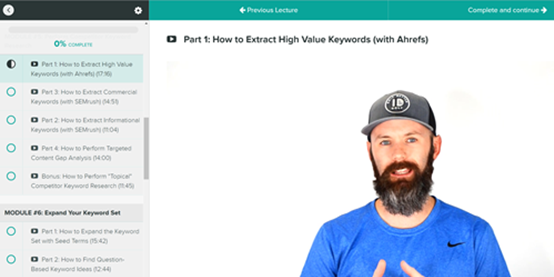 Video count Video count