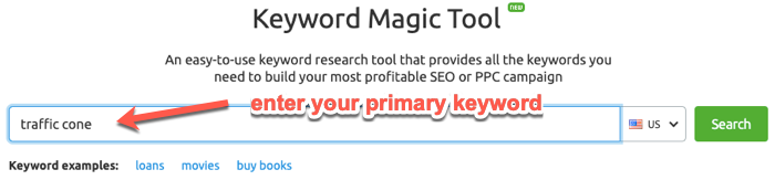 SEMrush Keyword Magic Tool SEMrush Keyword Magic Tool