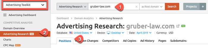 SEMrush Advertising Toolkit SEMrush Advertising Toolkit