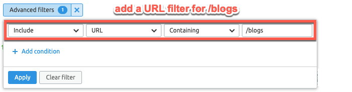 Informational intent URL filter Informational intent URL filter