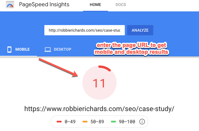 Google Pagespeed Insights Google Pagespeed Insights
