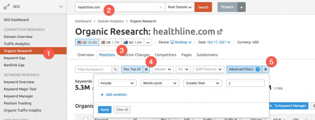Mining long tail keyword opportunities from competitors Mining long tail keyword opportunities from competitors