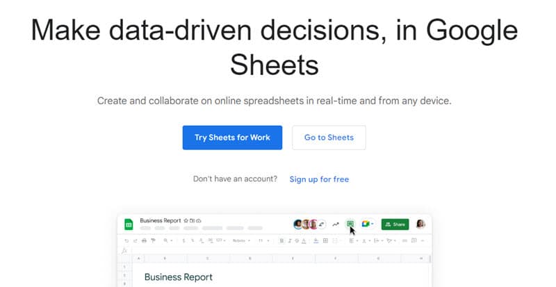 Google Sheets